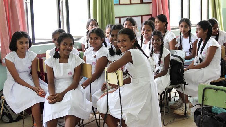 Lanka schools naked bathroom