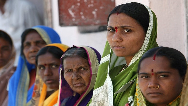 Group of Indian women 
