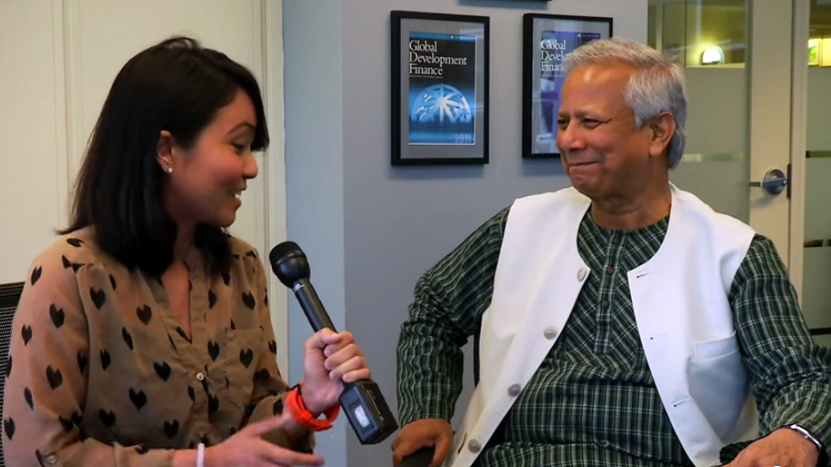 Grameen Bank Founder Has Tips for Entrepreneurs