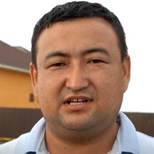 Ardak Ospanov, resident of Kazaly district in Kazakhstan's Kyzylorda region