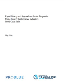 Rapid Fishery and Aquaculture Sector Diagnosis Using Fishery Performance Indicators in the Gaza Strip - Cover