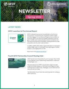 GFDT Newsletter Cover Spring 2024