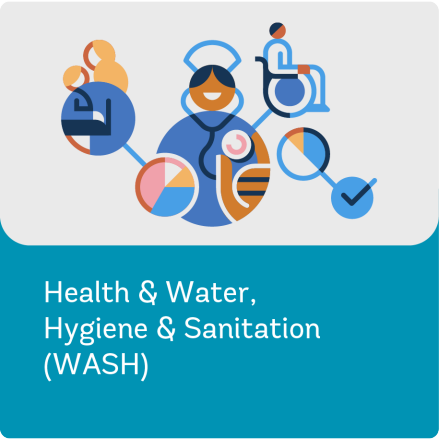 Illustration Representing Health and Water Hygiene Sanitation - Survey Methods Workstream 