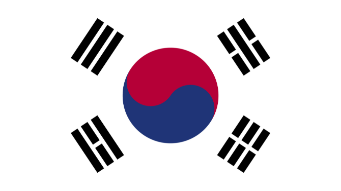 National flag of the Republic of Korea