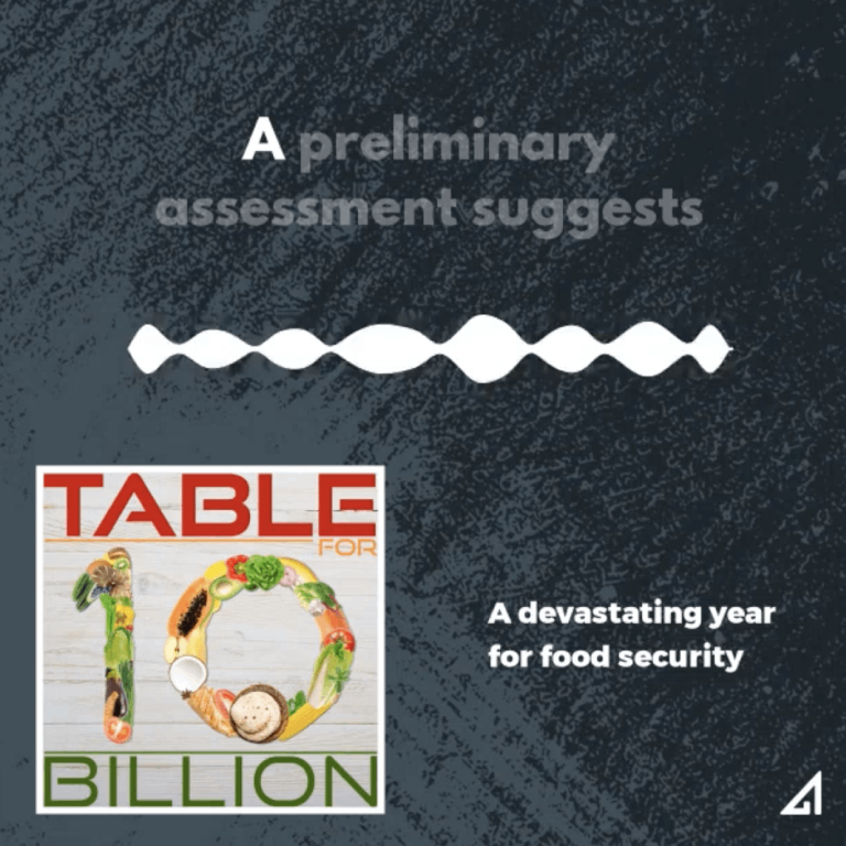 Table for 10 Billion Podcast: Food Security and Conflict