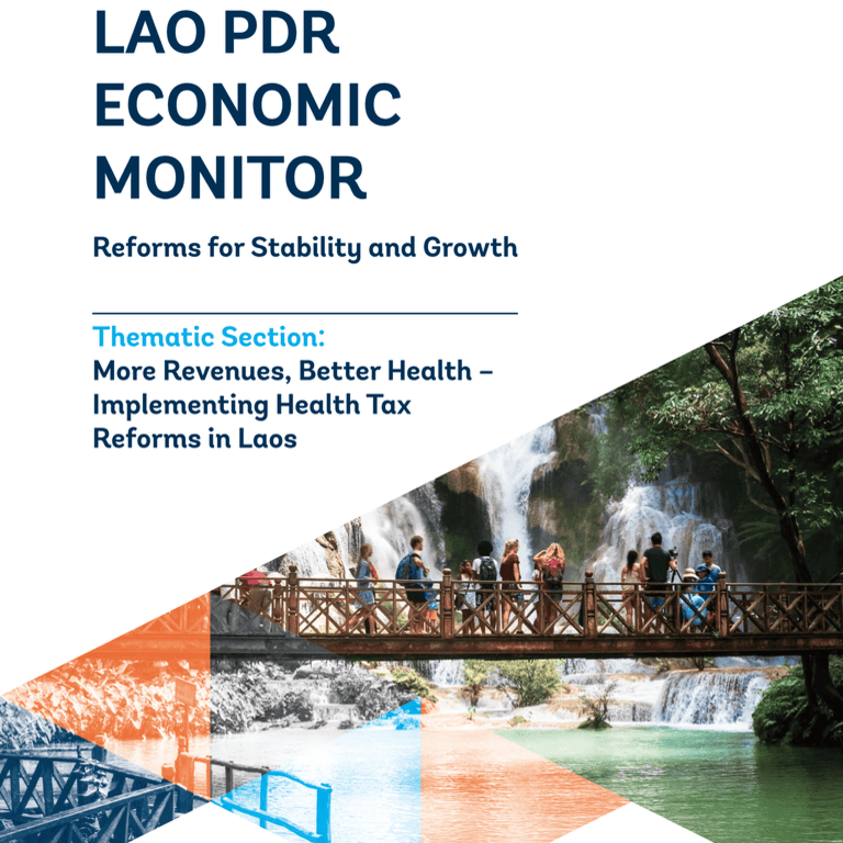 Cover of World Bank Lao Economic Monitor Oct2024