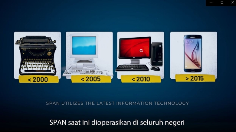 Improving Efficiency and Effectiveness of Government by use of Technology in Indonesia