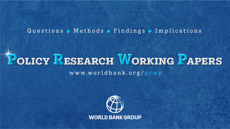 world bank policy research paper 7473