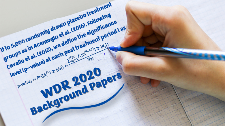 WDR 2020 background working papers image