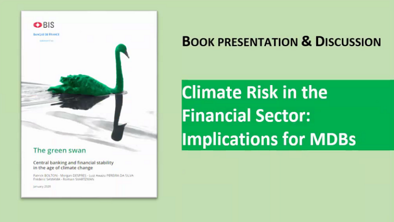 Climate Risk in the Financial Sector: Implications for MDBs - Book Presentation & Discussion