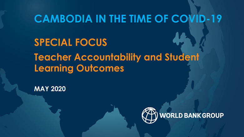 Cambodia Economic Update, May 2020: Special Focus on Education