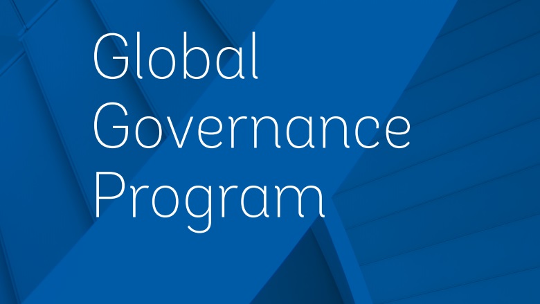 Launching the Global Governance Program