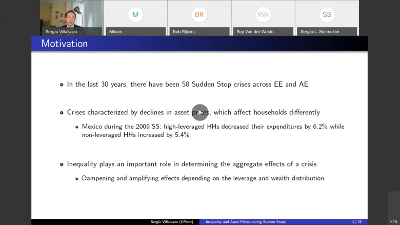 Inequality and Asset Prices during Sudden Stops