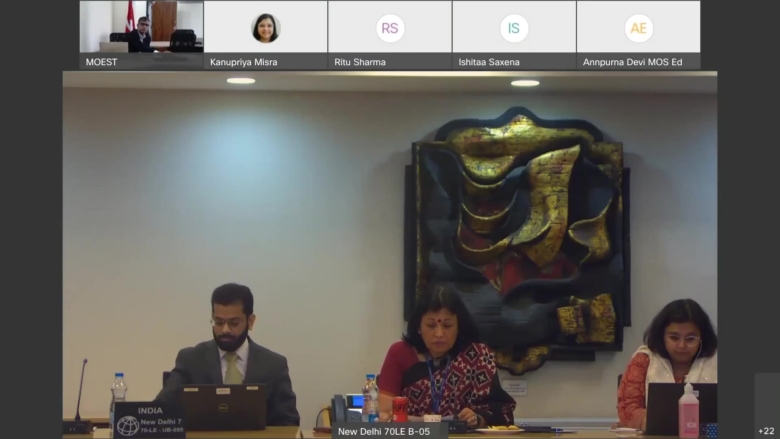 World Bank - South Asia - Ministerial Virtual Round Table on 'Prioritizing Learning During COVID