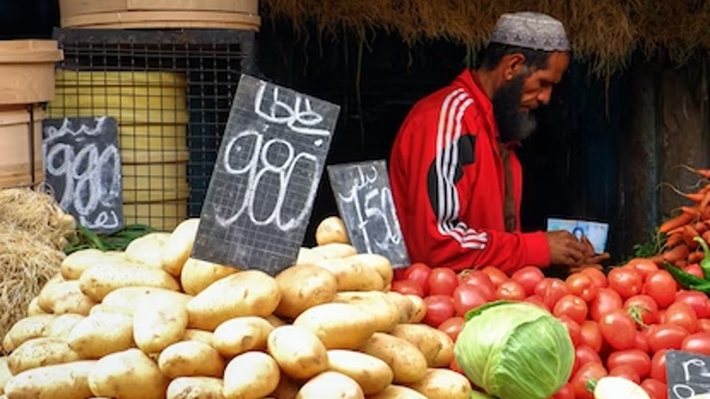 Vegetable and fruit merchant Tunisia