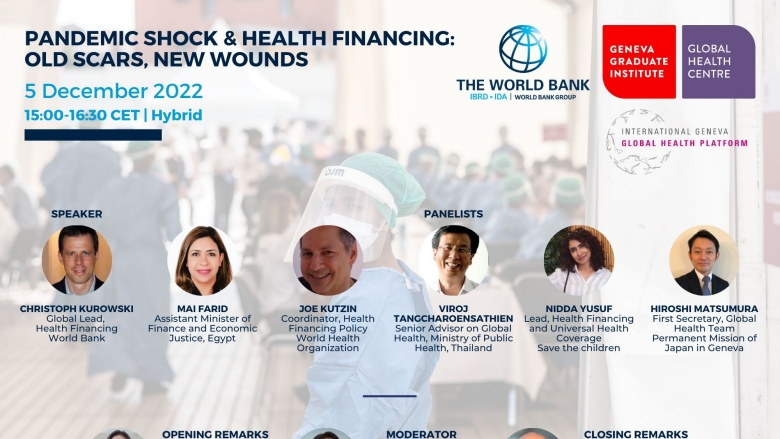 Presentation of World Bank Health Financing Update, "Old Scars, New Wounds"