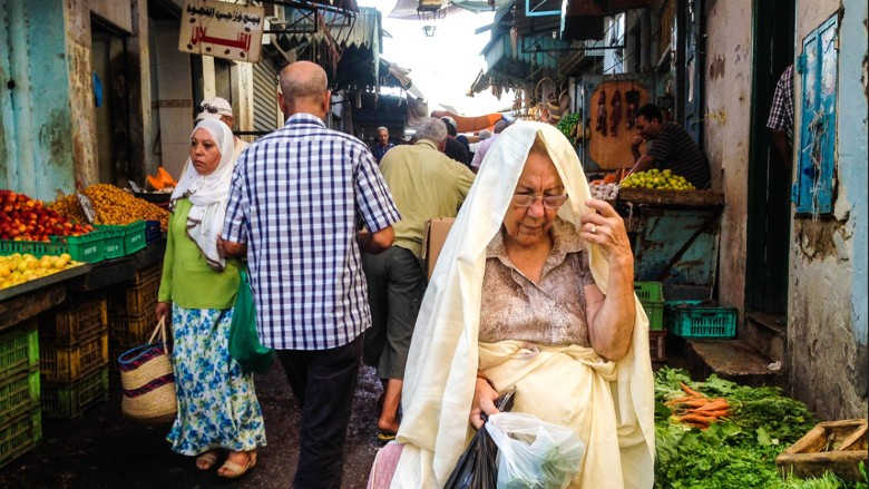 Older woman in TN market