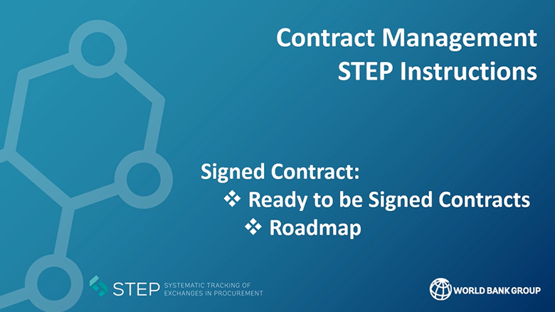 Completing the Contract Management Plan, Part 1: Recording actual key contract milestones in the roadmap