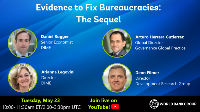 Evidence to Fix Bureaucracies: The Sequel