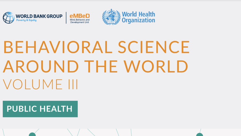 behavioral science around the world vol 3 public health