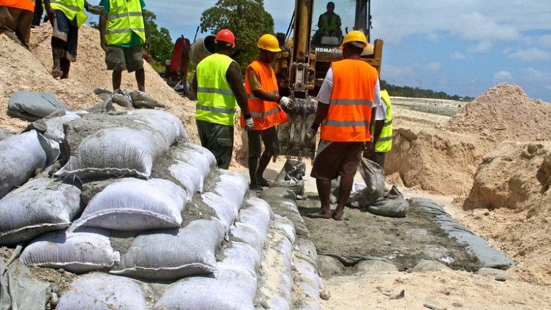 Construction in Kiribati