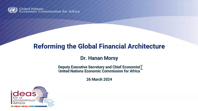 Reforming the Global Financial Architecture