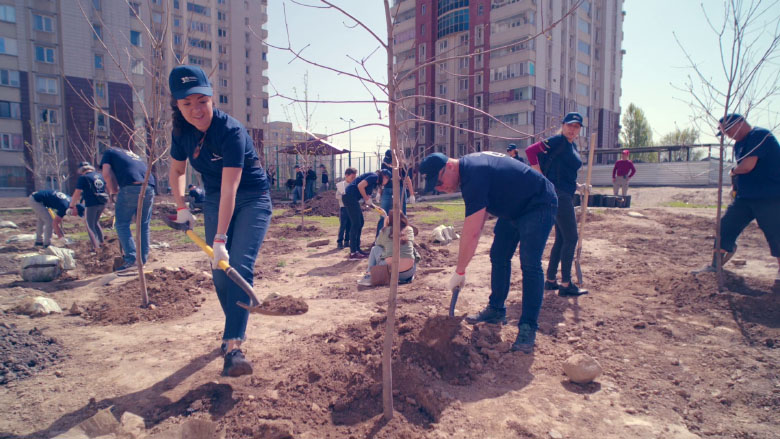 Planting Trees, Restoring Landscapes in Central Asia